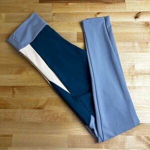 NEW Live The Process Transcend Colorblock High Rise 7/8 Legging Size Extra Small